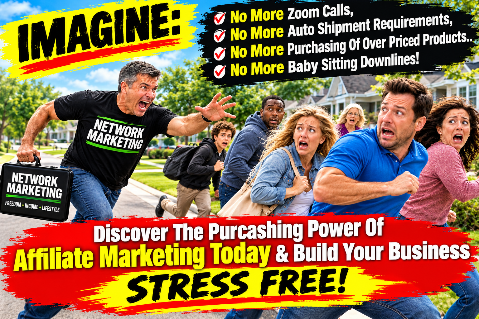 Stress Free Business Building With Affiliate Marketing